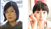 left: Kikuchi Tomoko<br />right: Kim Insook