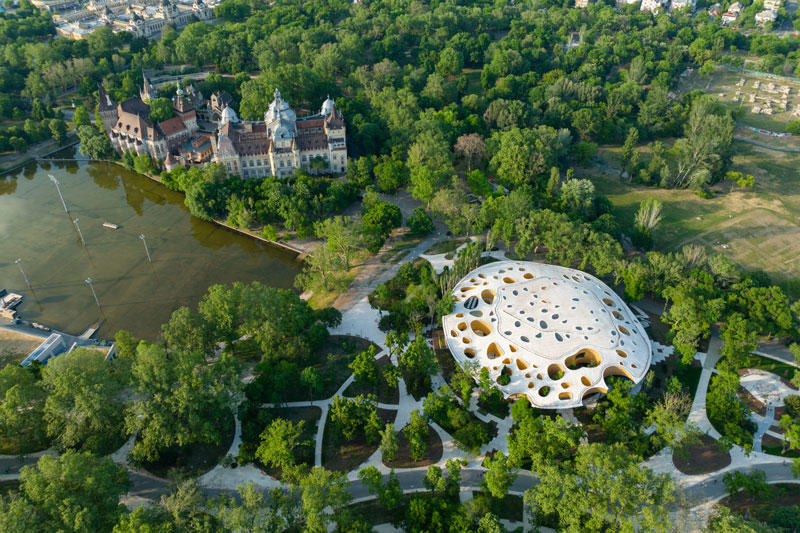 Sou Fujimoto House of Music, Hungary (exterior) 2021 Budapest