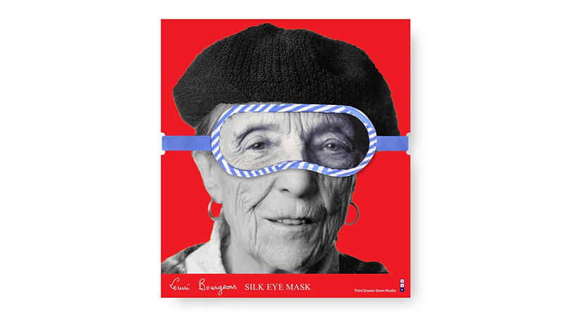 Portrait Silk Eye Mask