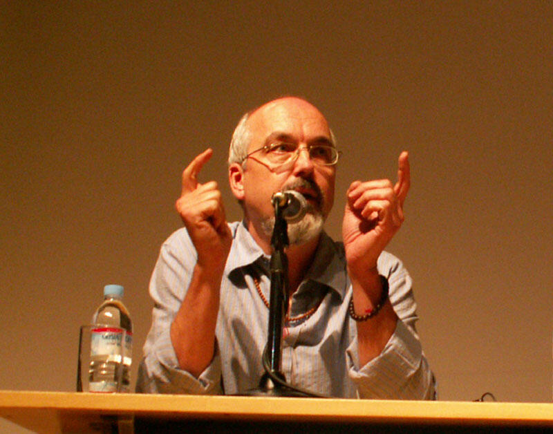 Bill Viola @ “Artist Talk” program at Mori Art Museum (October 2006)